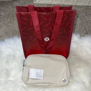 *NWT* Large White Opal Lululemon Everywhere Belt Bag